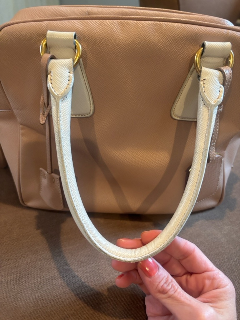 PRADA Saffiano Leather Shoulder Bag - Picture 11 of 14